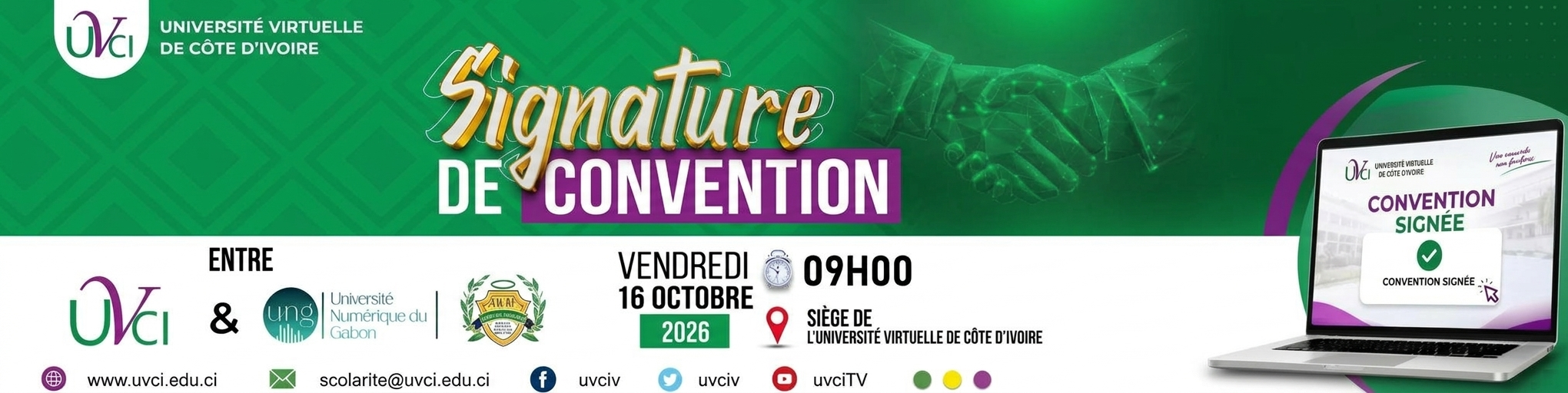 Bannière UVCI