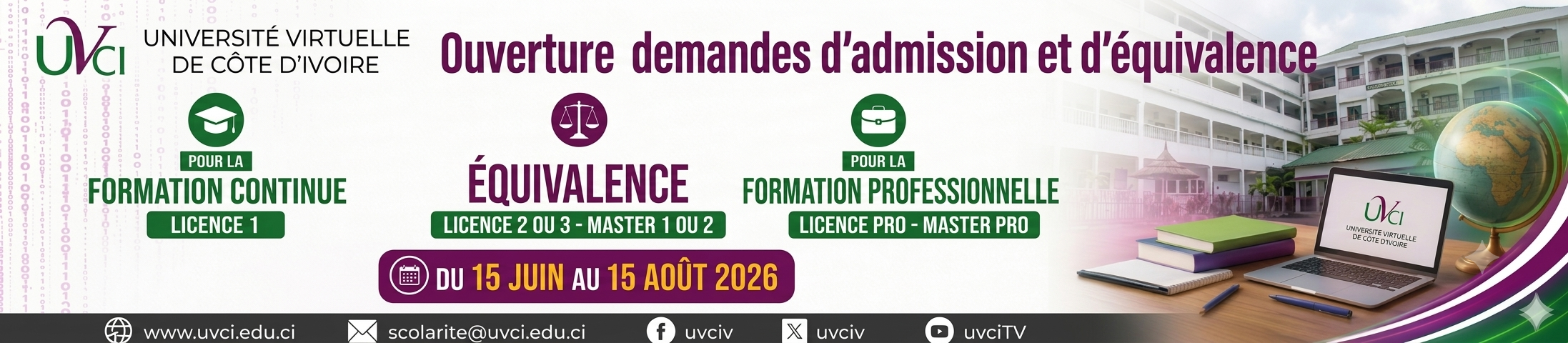 Bannière UVCI