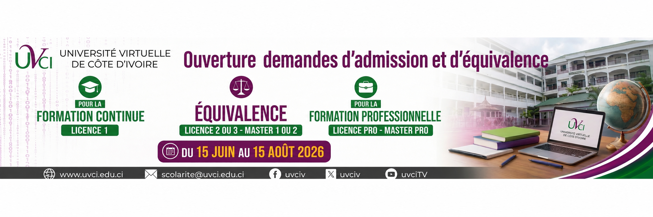 Bannière UVCI
