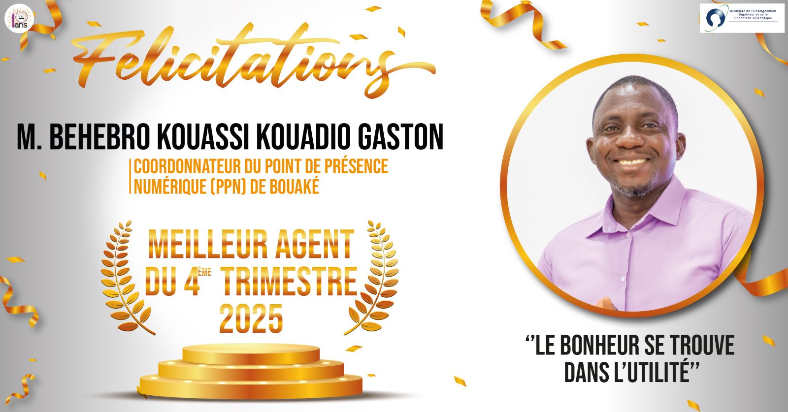 Mot du Président UVCI